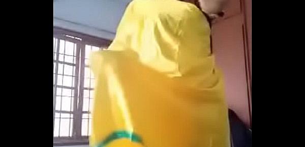  Swathi naidu latest videos while shooting dress change part -6